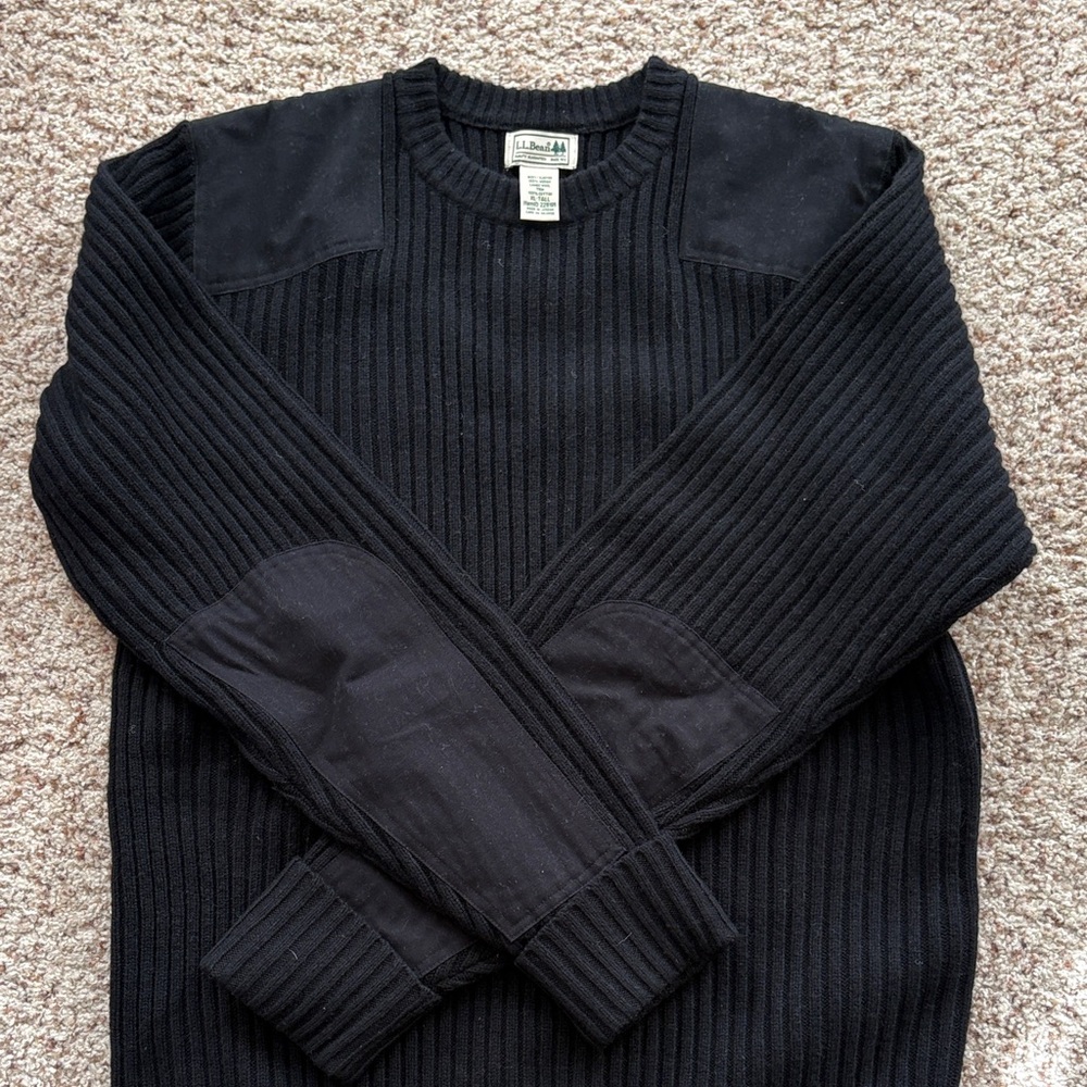 LL Bean men’s XLT commando sweater